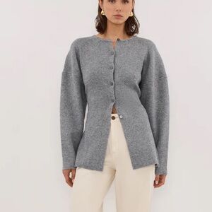 DISSH Gray Knit Cardigan
